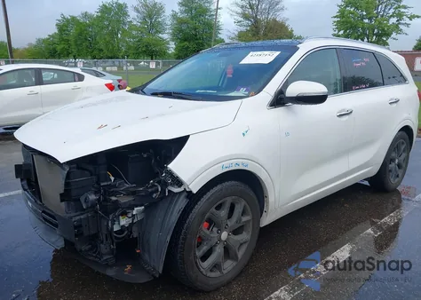 2016 Kia Sorento 3.3L Sx from USA, damaged, VIN 5XYPK4A59GG183705